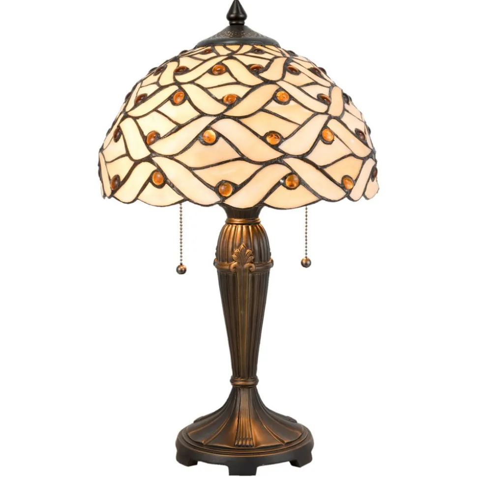 5181 bordlampe i Tiffany-design