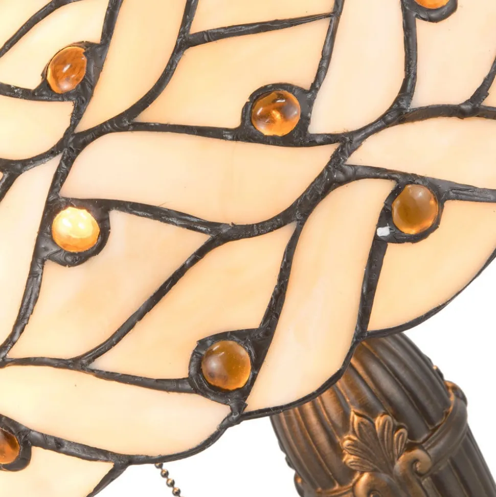 5181 bordlampe i Tiffany-design