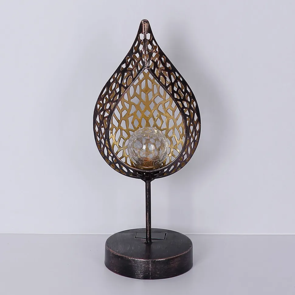 33528 LED-solcellelampe i bladform