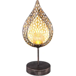 33528 LED-solcellelampe i bladform