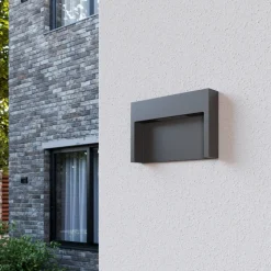 3 W LED-vegglampe Mitja, IP65