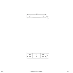 2 x festeklips for Bordo-serien + 2 skruer