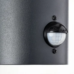 Aberdeen utendørs vegglampe, sensor, høyde 23,2 cm, antrasitt