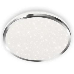 Acorus LED-taklampe, IP44, stjernedekor, Ø 28 cm