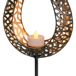 Aideen - dekorativ LED-solcellelampe med jordspyd