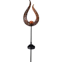 Aideen - dekorativ LED-solcellelampe med jordspyd