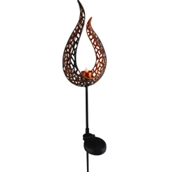 Aideen - dekorativ LED-solcellelampe med jordspyd