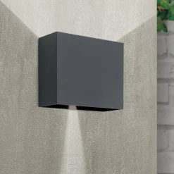 Akzent utendørs LED-vegglampe, justerbar