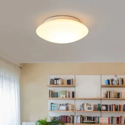 Alba taklampe i opalt glass, Ø 25 cm