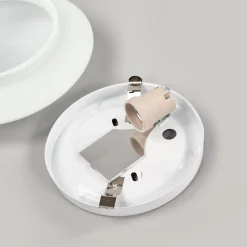 Alba taklampe i opalt glass, Ø 25 cm