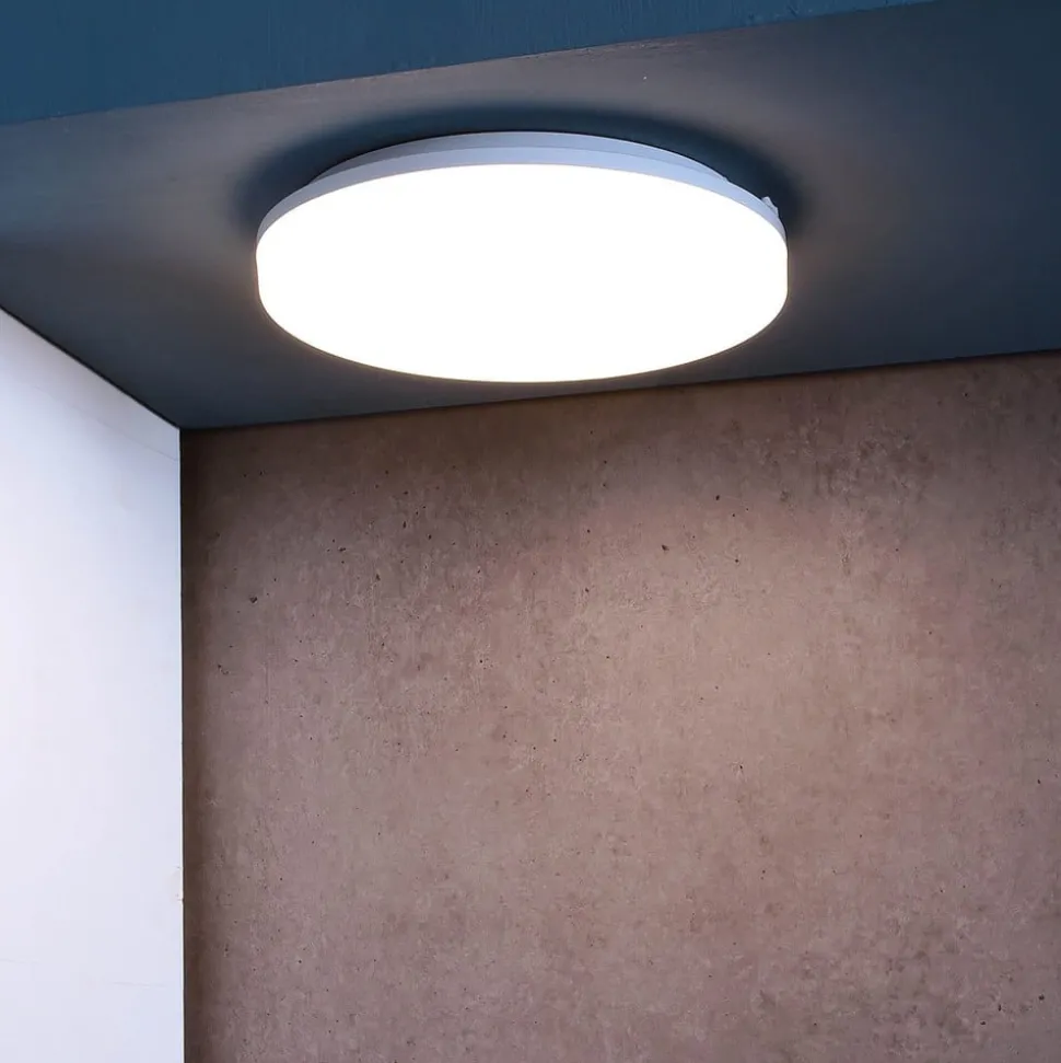 Altais Motion LED utendørs taklampe, 18W, Ø 28 cm