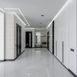 Alu gipsprofil 200 cm med opalt belegg