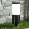 Amelia LED-lampe med jordspyd med CCT, svart