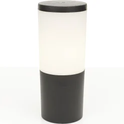 Amelia LED-sokkelampe, CCT, svart, høyde 25 cm