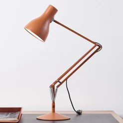 Anglepoise Type 75 bordlampe Margaret Howell rust