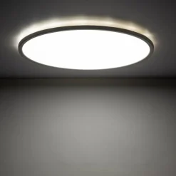 Aqua LED-panel, Ø 50 cm, hvit, metall/plast CCT dimbar