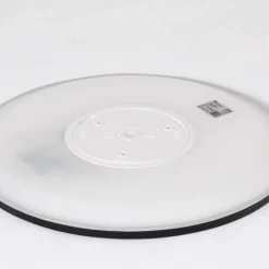 Aqua LED-panel, Ø 40 cm, svart, metall/plast, CCT dimbar