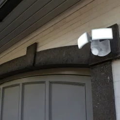 Arc LED-spotlight med sensor, hvit