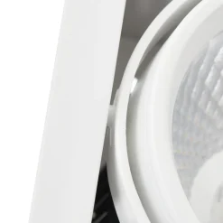 Arcchio Adin LED-innbyggingslampe, 4 000 K, 25,9 W, hvit