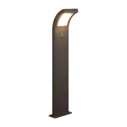 Arcchio Advik LED-veilampe, 100 cm, antrasitt, sensor, IP54