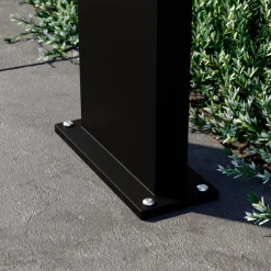 Arcchio Advik LED-veilampe, IP65, 60 cm, antrasitt, metall