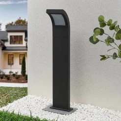 Arcchio Advik LED-veilampe, 100 cm, antrasitt, metall, IP65