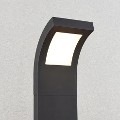 Arcchio Advik LED-veilampe, 100 cm, antrasitt, metall, IP65