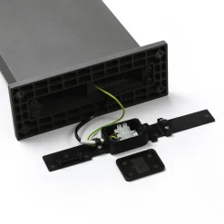 Arcchio Advik LED-veilampe, 60 cm, antrasitt, sensor, IP54