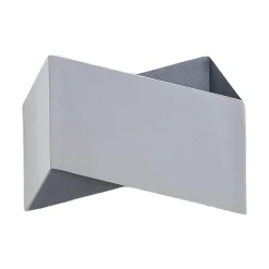 Arcchio Assona vegglampe, hvit-sølv