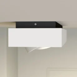 Arcchio downlight Ronka, 65 cm, 4 lyskilder, hvit, GU10