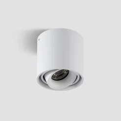 Arcchio downlight Walza, hvit, metall, Ø 9,3 cm, GU10