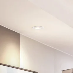 Arcchio downlight Zyron, hvit, Ø 8,2 cm