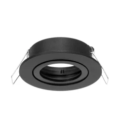 Arcchio downlight Zyron, svart, Ø 8,2 cm