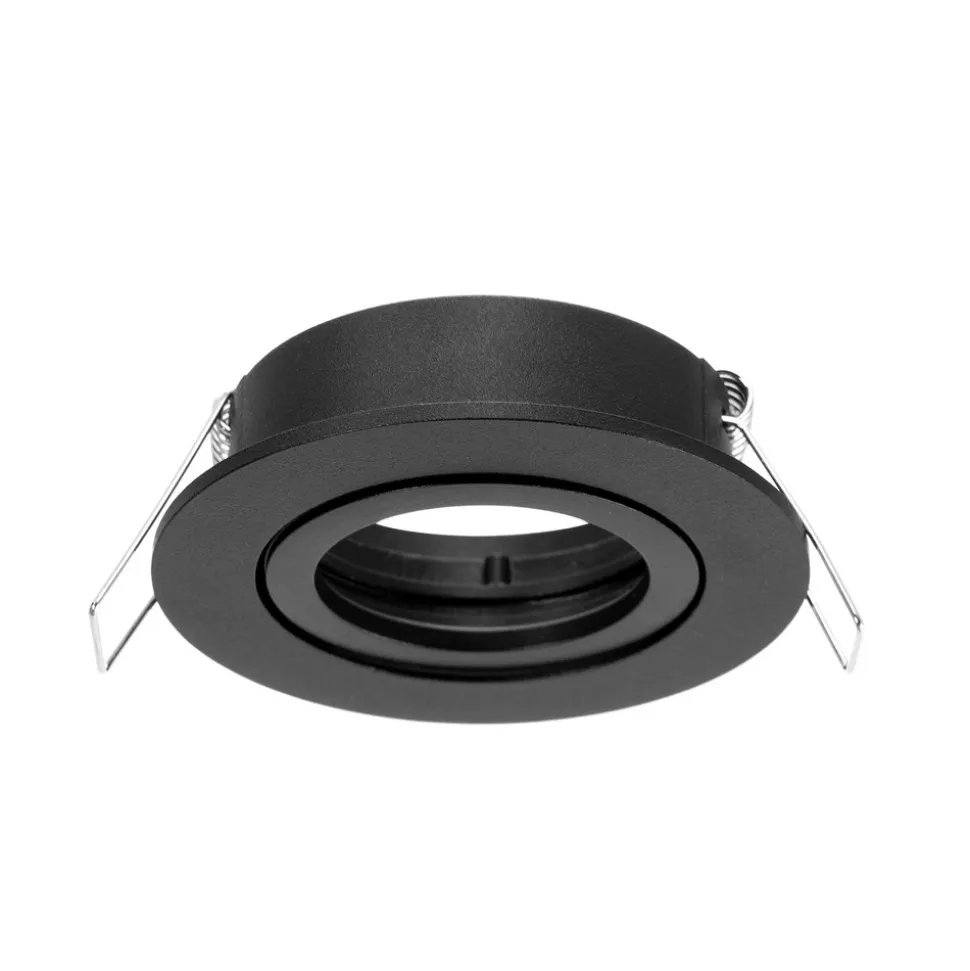 Arcchio downlight Zyron, svart, Ø 8,2 cm
