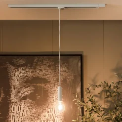 Arcchio Ejona skinnependel hvit E27 4/15cm