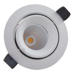Arcchio Harcos LED-downlight, hvit, Ø 11 cm, 4 000K