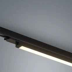 Arcchio Harlow LED-skinnelampe, svart, 69 cm, 3 000 K