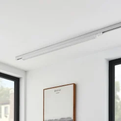 Arcchio Harlow LED-skinnelampe, hvit, 109 cm, 3000 K