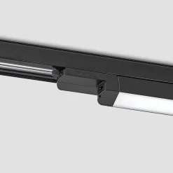 Arcchio Harlow LED-skinnelampe, svart, 109 cm, 4 000 K