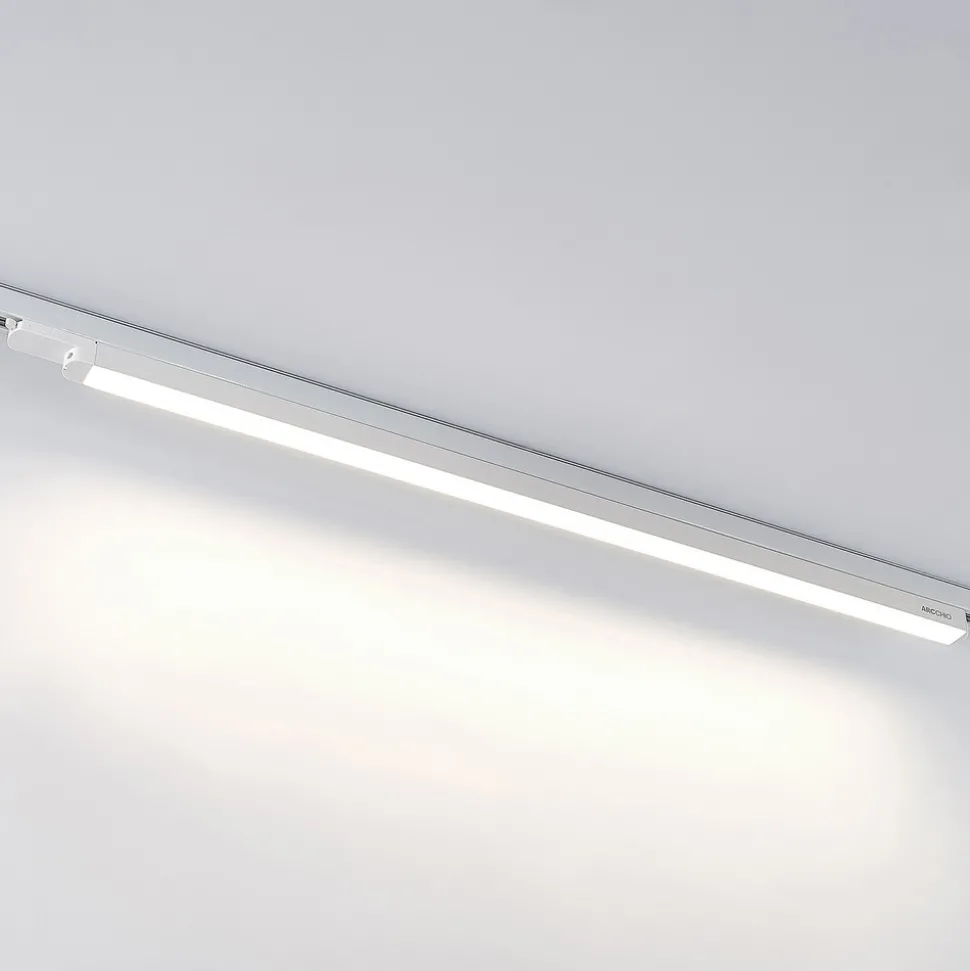 Arcchio Harlow LED-skinnelampe, hvit, 109 cm, 4 000 K