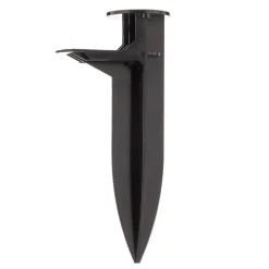 Arcchio Hemmani spot med jordspyd, høyde 35 cm, antrasitt, aluminium