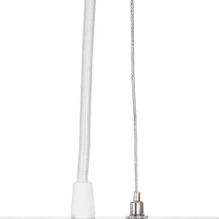 Arcchio hengelampe Brinja, hvit, 120 cm lang, 4 lyskilder, GU10