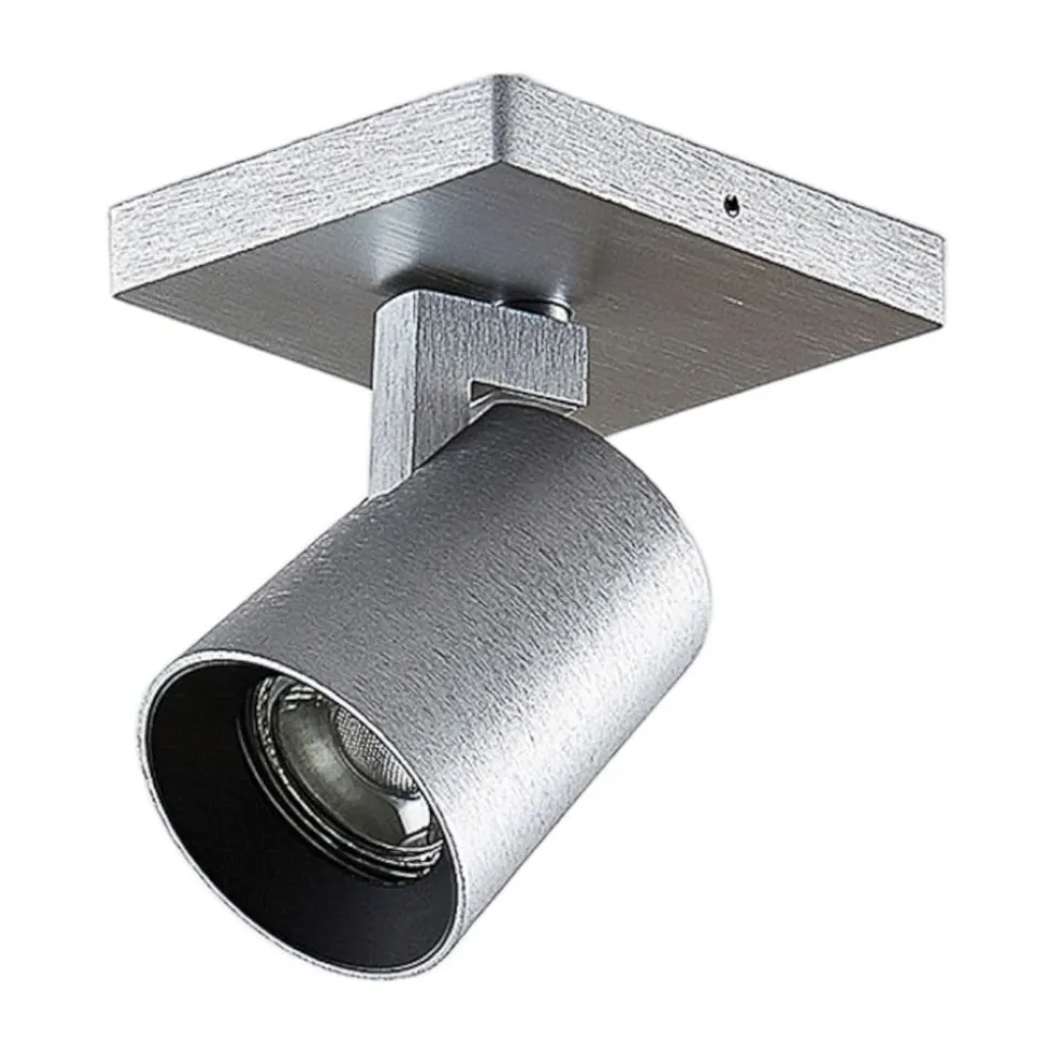 Arcchio Iavo spot, kantet, alu, 1 lyskilde