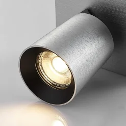 Arcchio Iavo spot, kantet, alu, 1 lyskilde