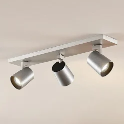 Arcchio Iavo takspot, kantet, alu, 3 lyskilder