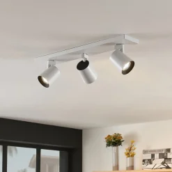 Arcchio Iavo takspot, kantet, hvit, 3 lyskilder