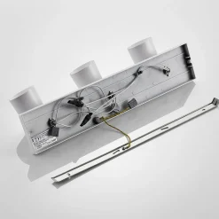 Arcchio Iavo takspot, kantet, hvit, 3 lyskilder