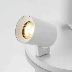 Arcchio Iavo takspot, rund, 3 lyskilder, hvit