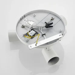 Arcchio Iavo takspot, rund, 3 lyskilder, hvit