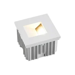 Arcchio innfelt vegglampe Zamo, G9, hvit, 12 cm, metall, IP65